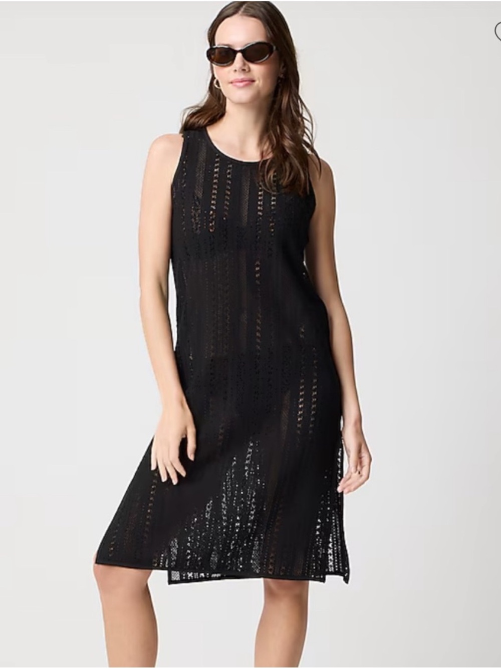 J Crew Factory Crochet Midi Beach dress/Cover-up